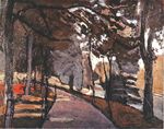 The path in the Bois de Boulogne 1902